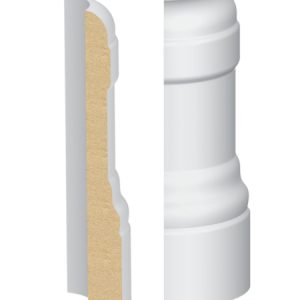 362MUL-4 (118MUL-4) Colonial Base Corner Block