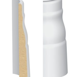 320MUL Colonial #356 Base Corner Block